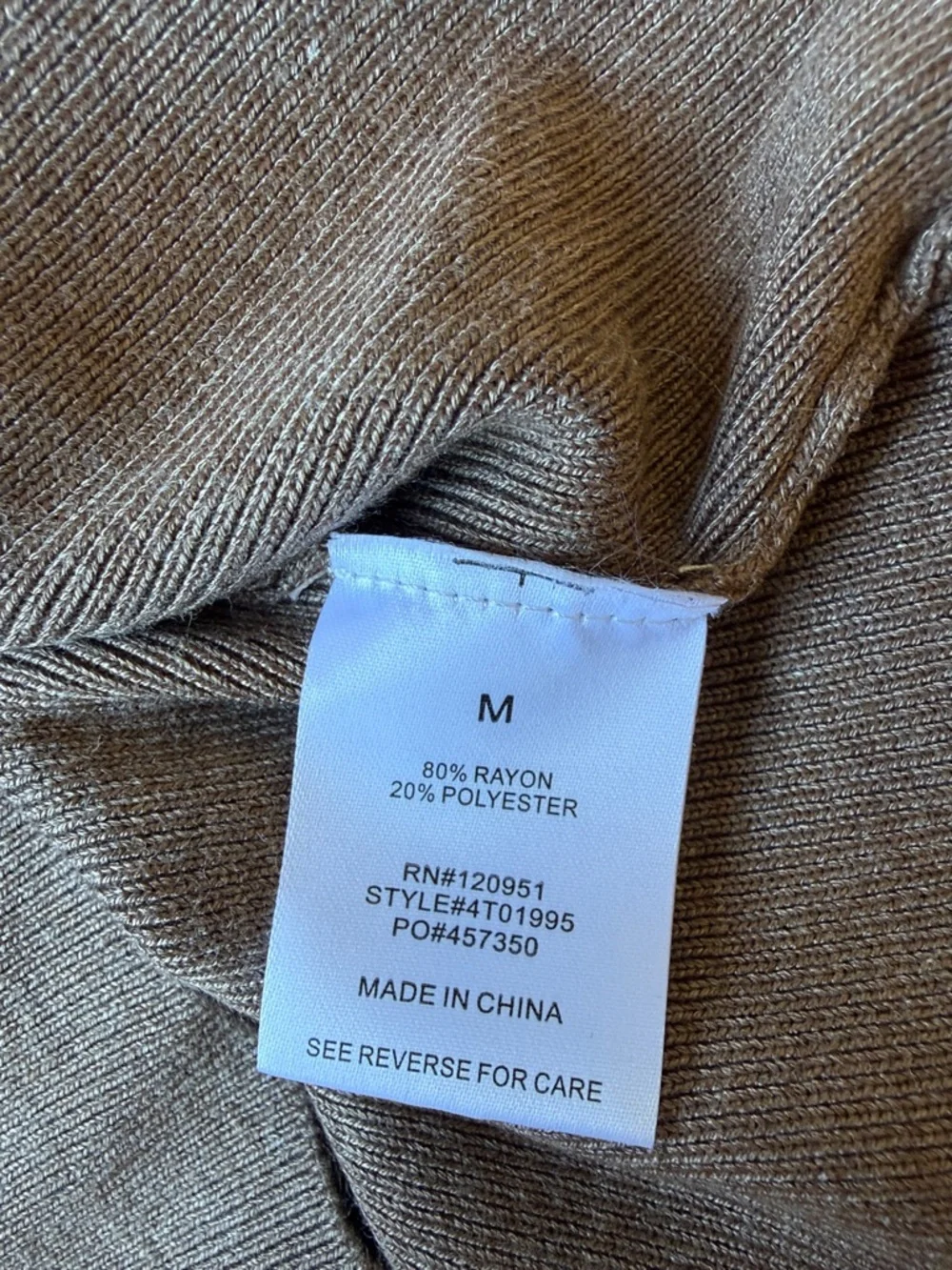 Olive & Oak Chestnut Brown Button-Up Knit Vest - Picture 9 of 9